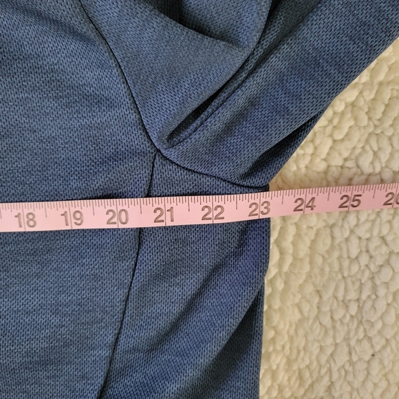 Orvis Full Zip Mens Knit Jacket Zip Pockets Navy Blue Outdoor Preppy Size L - Picture 12 of 13